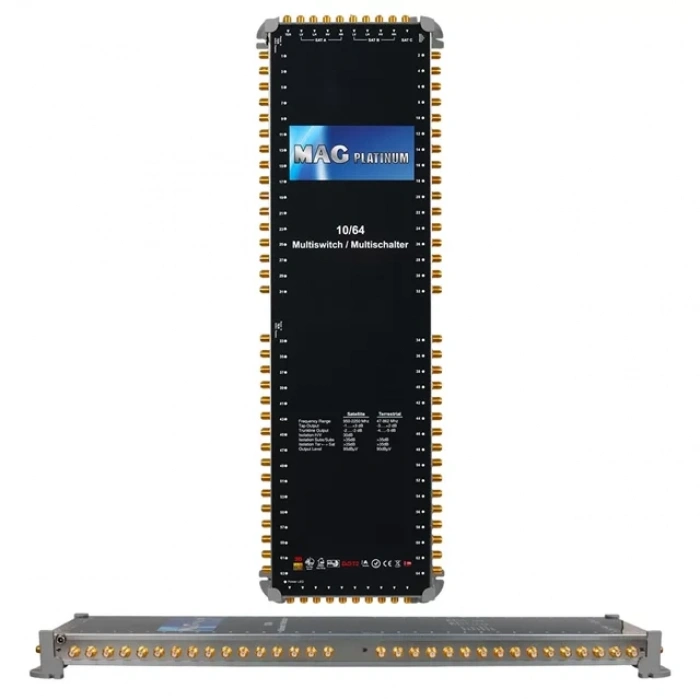 Hubrendy SH 10*64 Sonlu/kaskatlı Swıtchlı Uydu Santrali Mag Platınum
