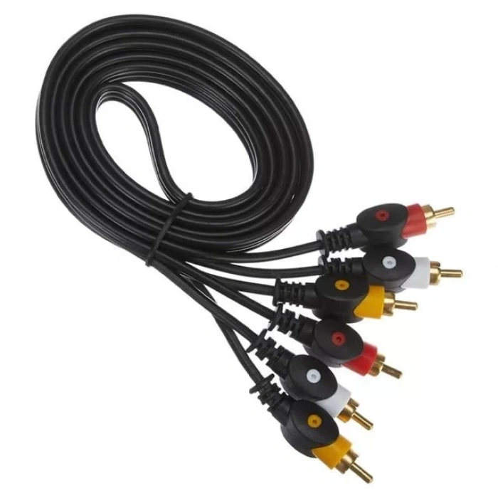 Hubrendy SH 3 Rca-3rca 5 Metre Elektromer Kablo