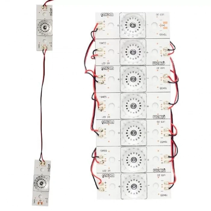 Hubrendy SH 6 Volt Tek Kablolu Birbirine Bağlı Led