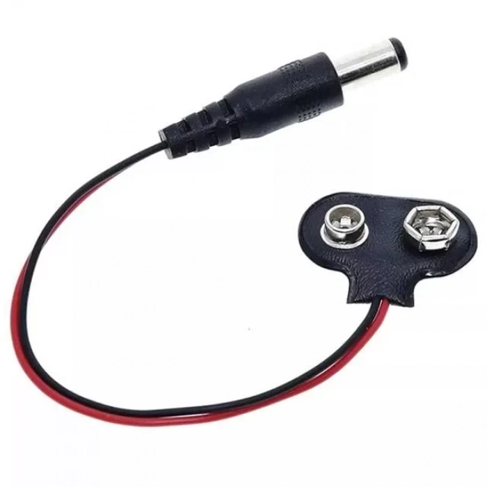 Hubrendy SH 9 Volt 2.1 Mm Jacklı Pil Başlığı (ıc-232a)