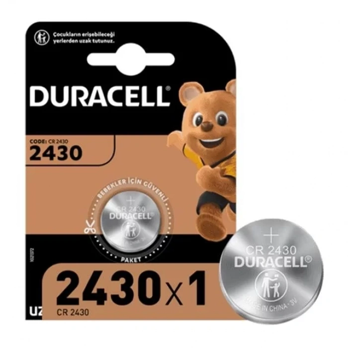 Hubrendy SH Duracell Cr2430 Lityum Tekli Pil
