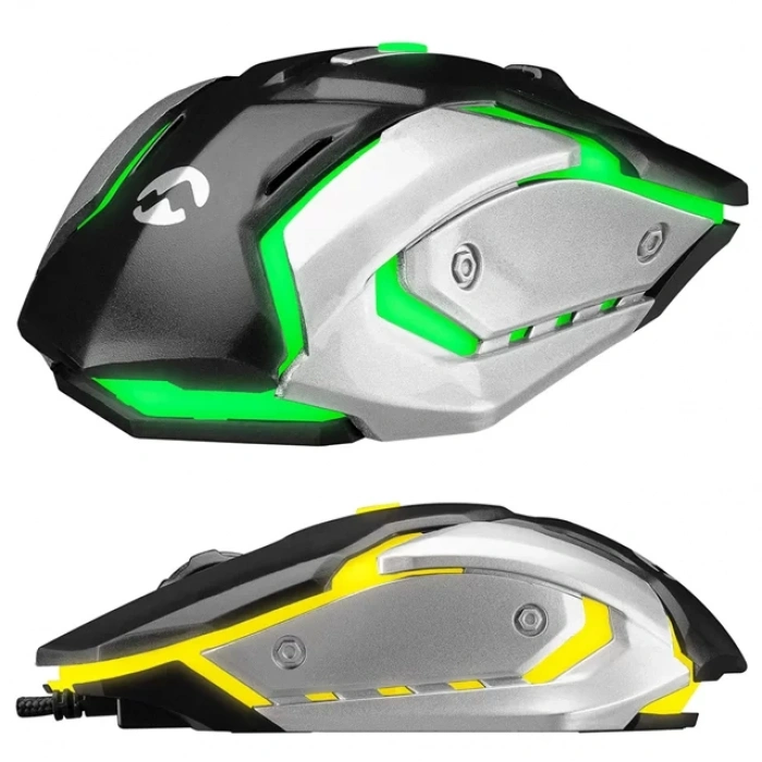 Hubrendy SH Everest Sm-g72 Işıklı Usb Kablolu Optik Oyuncu (gaming) Mouse