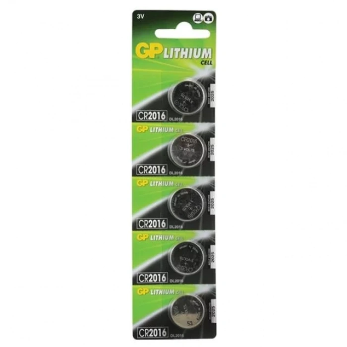 Hubrendy SH Gp Cr2016 Lityum Pil 5 Li Paket