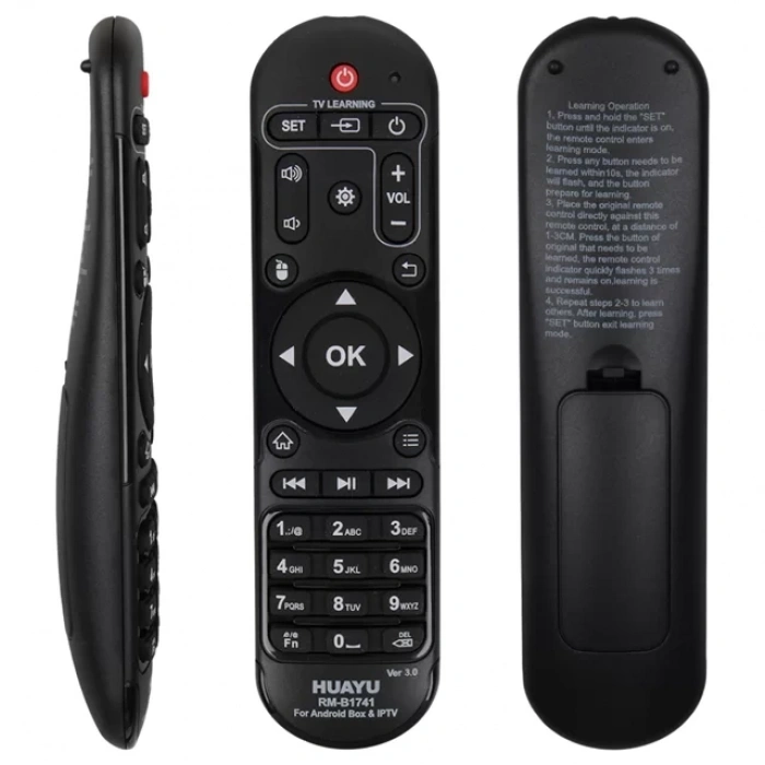 Hubrendy SH Huayu Rm-b1741 Universal Android Box Ip Tv Kumanda