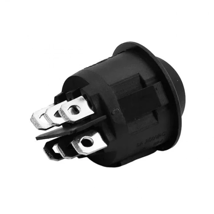 Hubrendy SH Ic-134-6 Yuvarlak On-off-on 6p Switch Anahtar