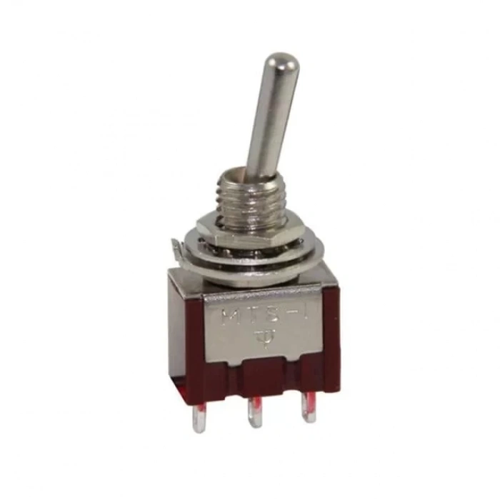 Hubrendy SH Ic-139a 3 Pin Ø6mm On-off Toggle Switch Mts-102