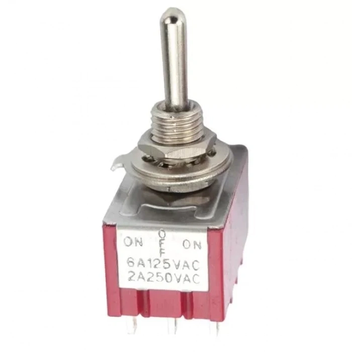 Hubrendy SH Ic-148d On-off-on Ø6mm Mts-403 12p Toggle Switch