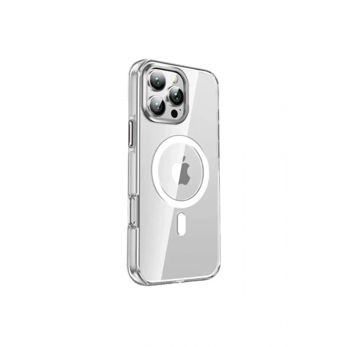 Hubrendy SH Joko Apple İphone 16 Pro Crystal Magsafe Kapak - Şeffaf