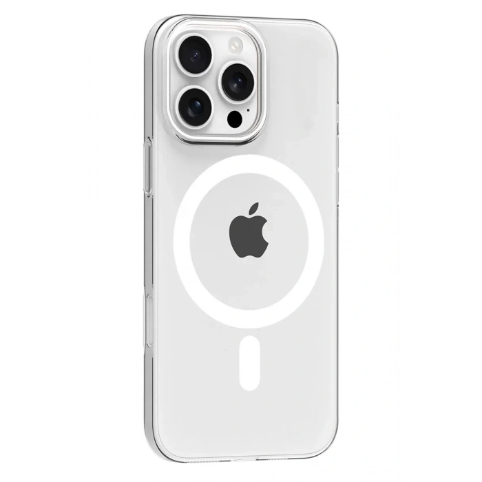 Hubrendy SH Joko Apple İphone 16 Pro Max Pc Blank Magsafe Kapak - Şeffaf