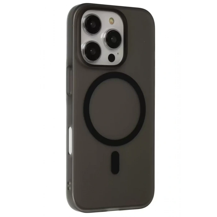 Hubrendy SH Joko Apple İphone 16 Pro Max Tuna Pc Slim Magsafe Kapak - Siyah