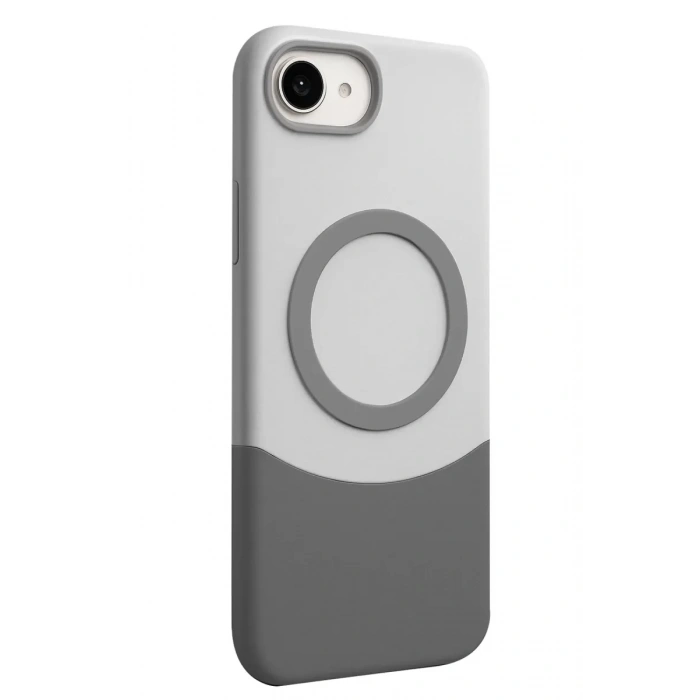 Hubrendy SH Joko Apple İphone 16e Velar Magsafe Kapak - Natural Grey