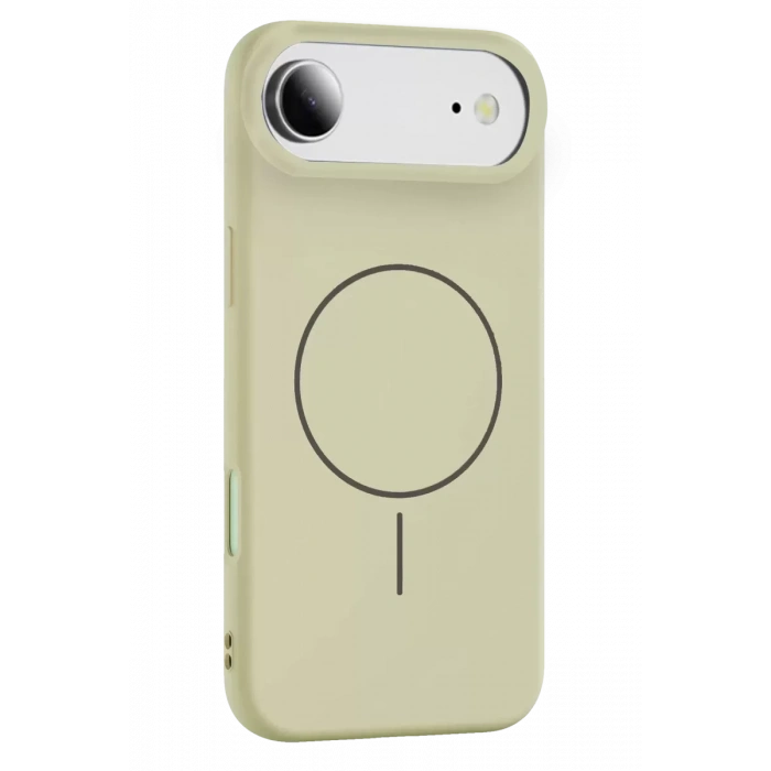 Hubrendy SH Joko Apple İphone 17 Air Jully Magsafe Kapak - Bej