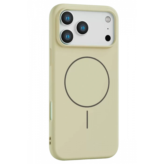 Hubrendy SH Joko Apple İphone 17 Pro Max Jully Magsafe Kapak - Bej