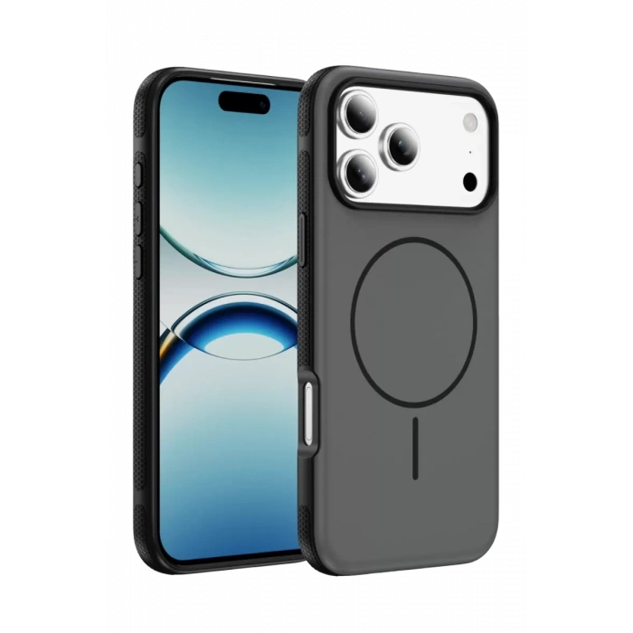 Hubrendy SH Joko Apple İphone 17 Pro Max Neksa Magsafe Kapak - Siyah