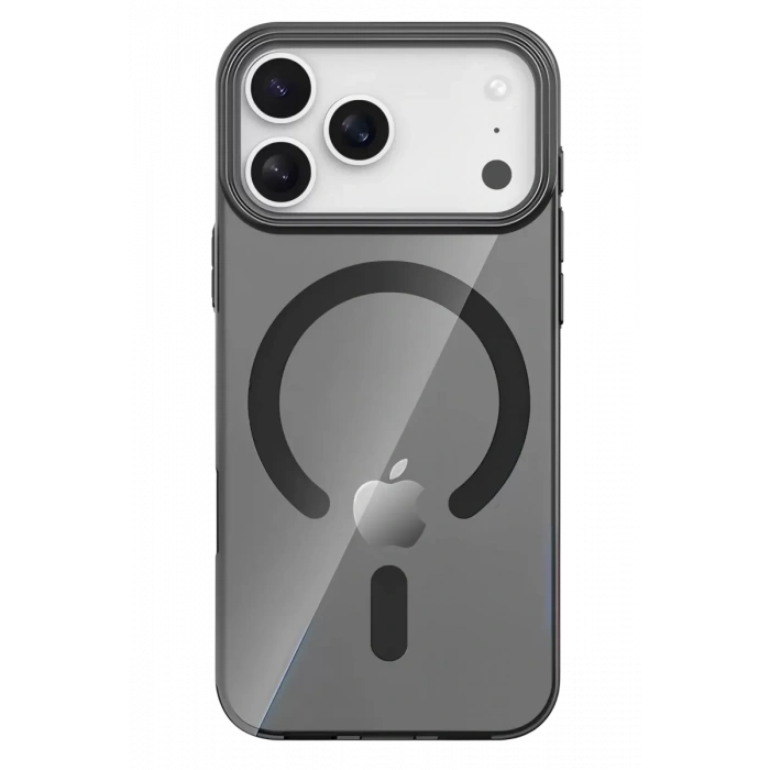 Hubrendy SH Joko Apple İphone 17 Pro Max Pc Blank Magsafe Kapak - Siyah