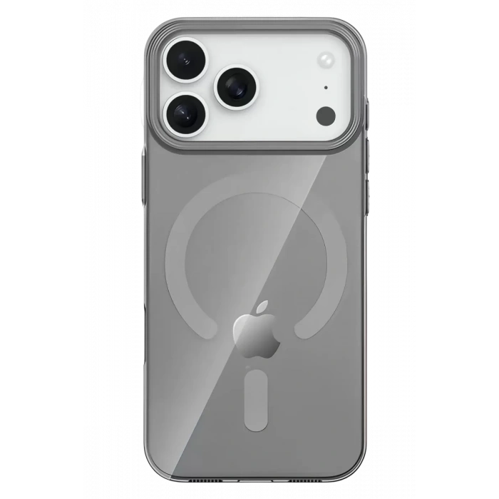 Hubrendy SH Joko Apple İphone 17 Pro Pc Blank Magsafe Kapak - Natural Grey