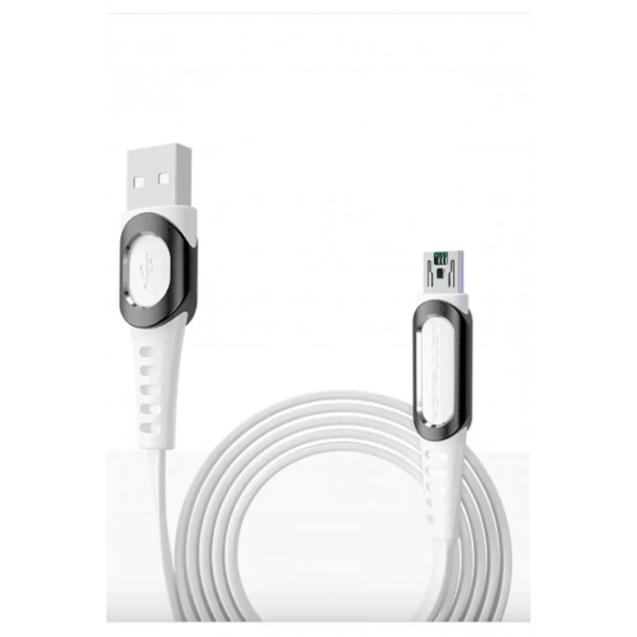 Hubrendy SH Konfulon Dc24 Micro Usb Kablo 1.2m 4a - Beyaz