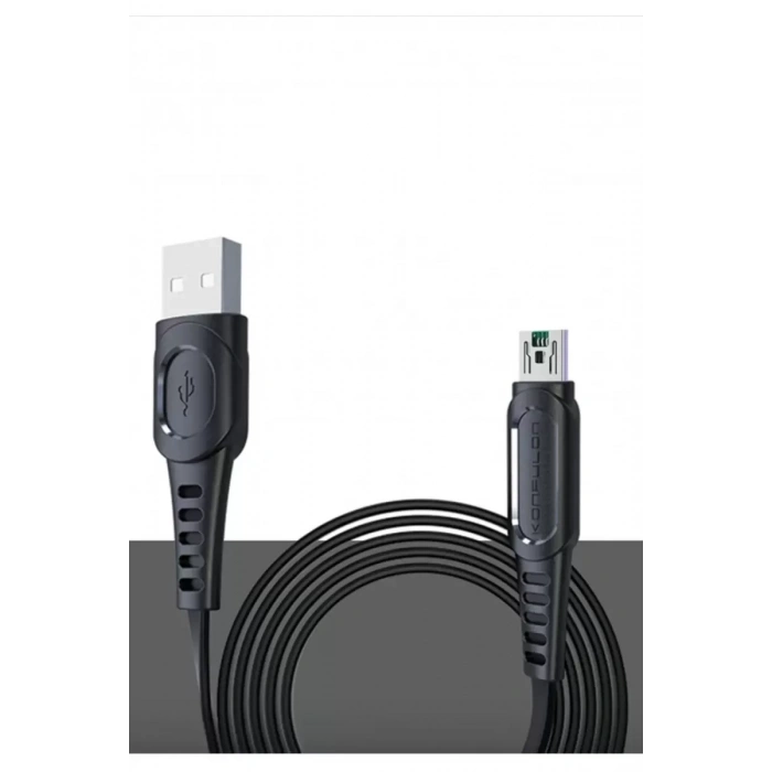Hubrendy SH Konfulon Dc24 Micro Usb Kablo 1.2m 4a - Siyah