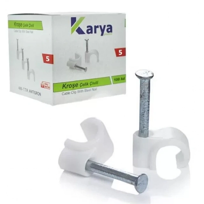 Hubrendy SH Kroşe 5 Numara 10 Mm 100lü Paket