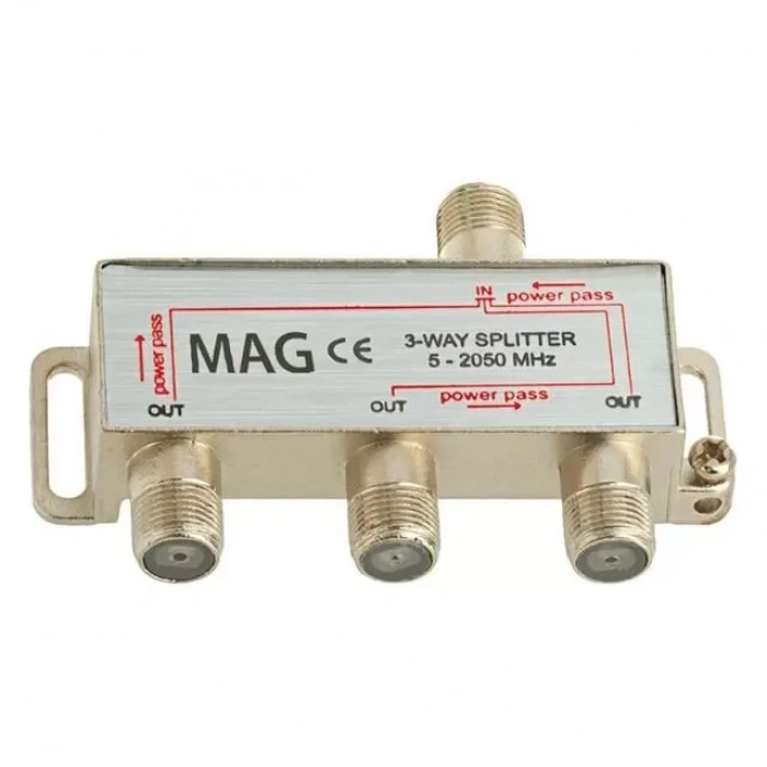 Hubrendy SH Mag 1/3 Splitter 5-2500 Mhz
