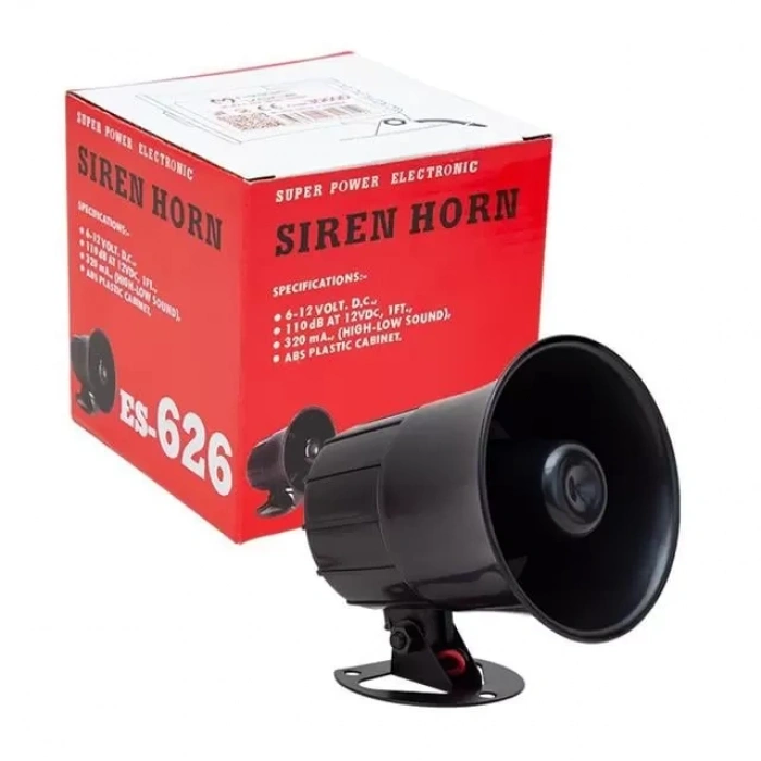 Hubrendy SH Magicvoice 12 Volt Tek Sesli Siren Mv-30600