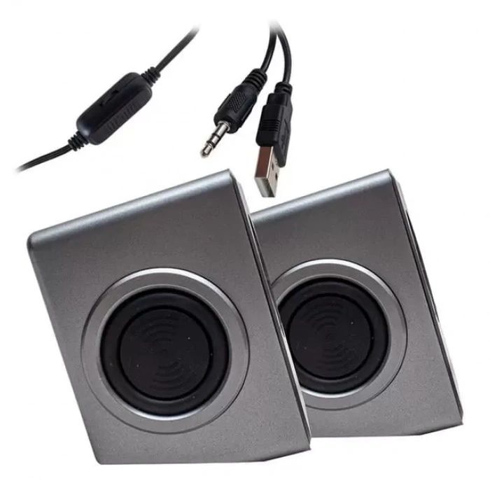 Hubrendy SH Magicvoice Ft-2048 1+1 Usb Hoparlör - Speaker (2*3 Watt - Ohm)