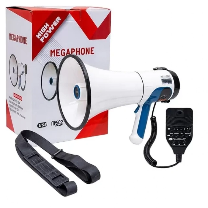 Hubrendy SH Magicvoice Ml-687 Bt-usb Şarj Üniteli Mikrofonlu Megafon