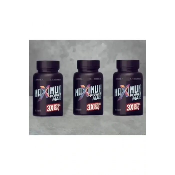 Hubrendy SH Maximum Power Max 3x Effect Erkeklere Extra Sertlik Maxìmum Güç 30 Lu X 3 Adet