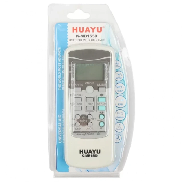Hubrendy SH Mitsubishi Universal Klima Kumanda