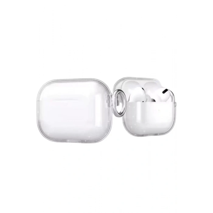 Hubrendy SH Movenchy Apple Airpods Pro 2 (2.nesil) Shell Kılıf - Şeffaf