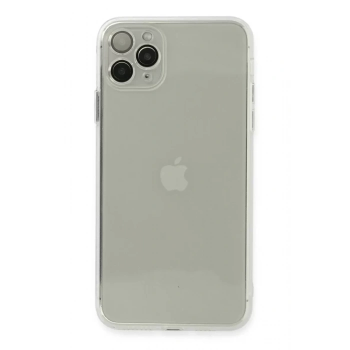 Hubrendy SH Newface Apple İphone 11 Pro Max Kılıf Fly Lens Silikon - Şeffaf