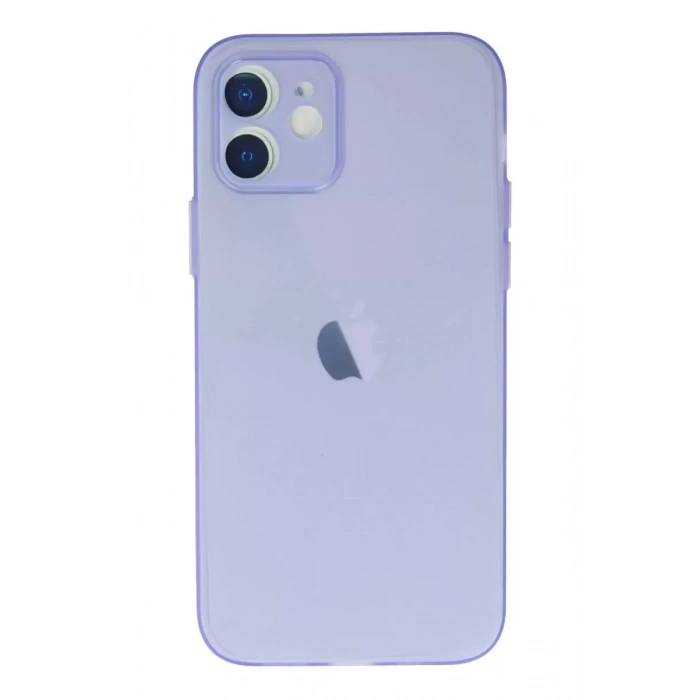 Hubrendy SH Newface Apple İphone 12 Kılıf Puma Silikon - Mor