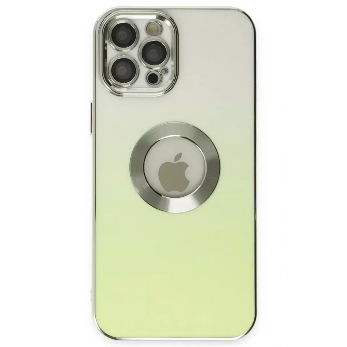 Hubrendy SH Newface Apple İphone 12 Pro Kılıf Best Silikon - Yeşil