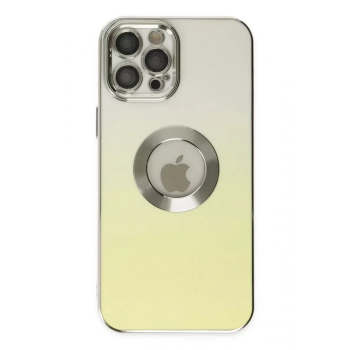 Hubrendy SH Newface Apple İphone 12 Pro Max Kılıf Best Silikon - Sarı