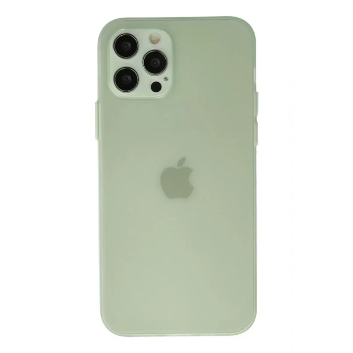Hubrendy SH Newface Apple İphone 12 Pro Max Kılıf Puma Silikon - Açık Yeşil