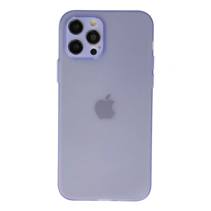 Hubrendy SH Newface Apple İphone 12 Pro Max Kılıf Puma Silikon - Mor