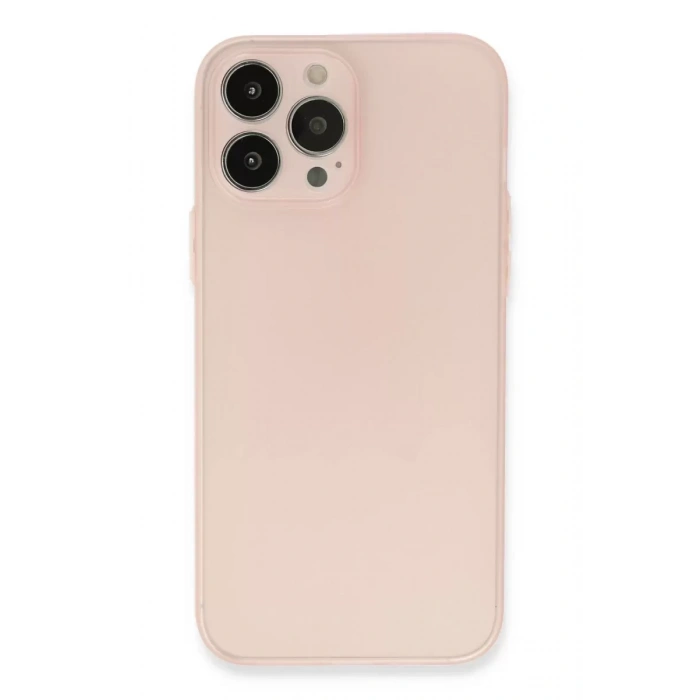 Hubrendy SH Newface Apple İphone 13 Pro Max Kılıf Puma Silikon - Pembe