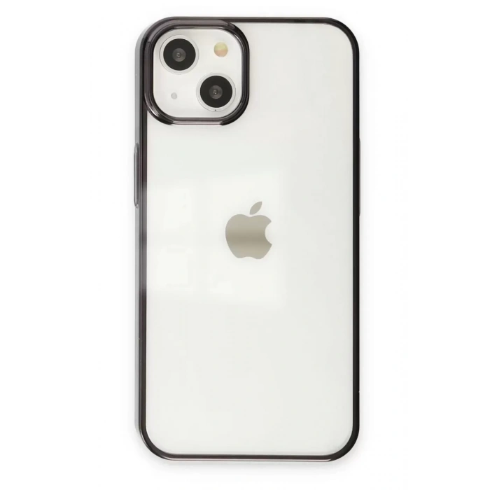 Hubrendy SH Newface Apple İphone 14 Plus Kılıf Element Silikon - Siyah