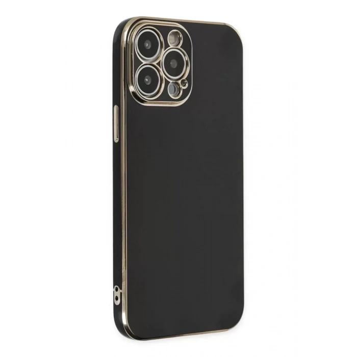 Hubrendy SH Newface Apple İphone 14 Pro Kılıf Volet Silikon - Siyah