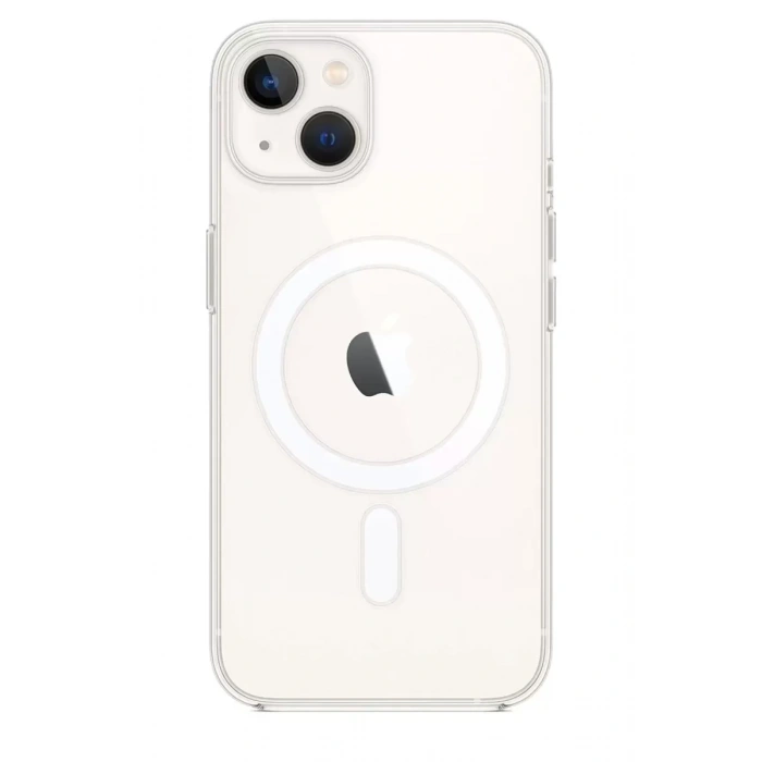 Hubrendy SH Newface Apple İphone 15 Plus Kılıf Pc Real Magsafe Kapak - Şeffaf