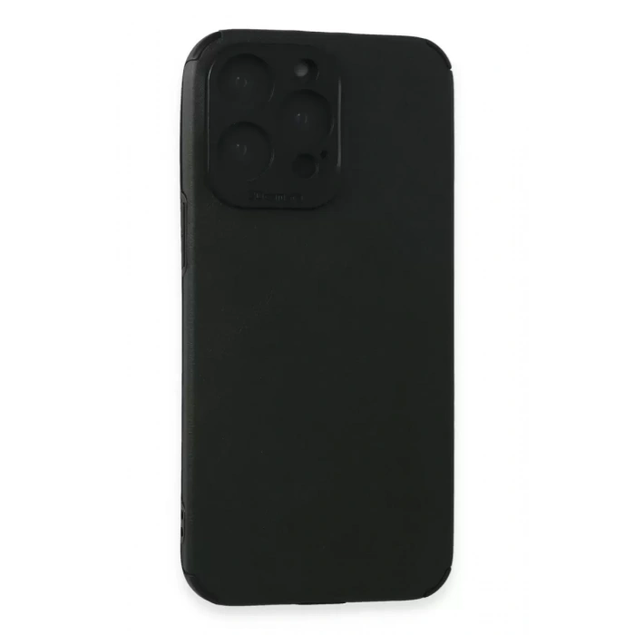 Hubrendy SH Newface Apple İphone 15 Pro Max Kılıf Loop Deri Silikon - Yeşil