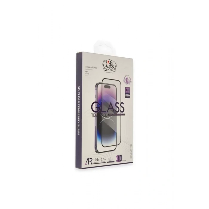 Hubrendy SH Newface Apple İphone 16 Plus Bilvis 3d Cam Ekran Koruyucu