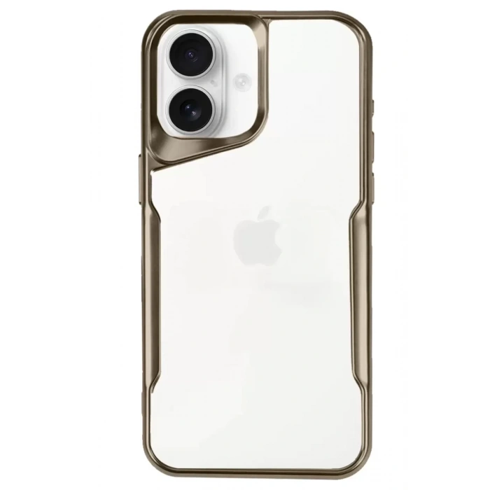 Hubrendy SH Newface Apple İphone 16 Plus Kılıf Boyi Silikon Kapak - Desert