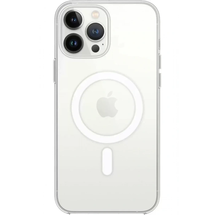 Hubrendy SH Newface Apple İphone 16 Pro Max Kılıf Pc Real Magsafe Kapak - Şeffaf