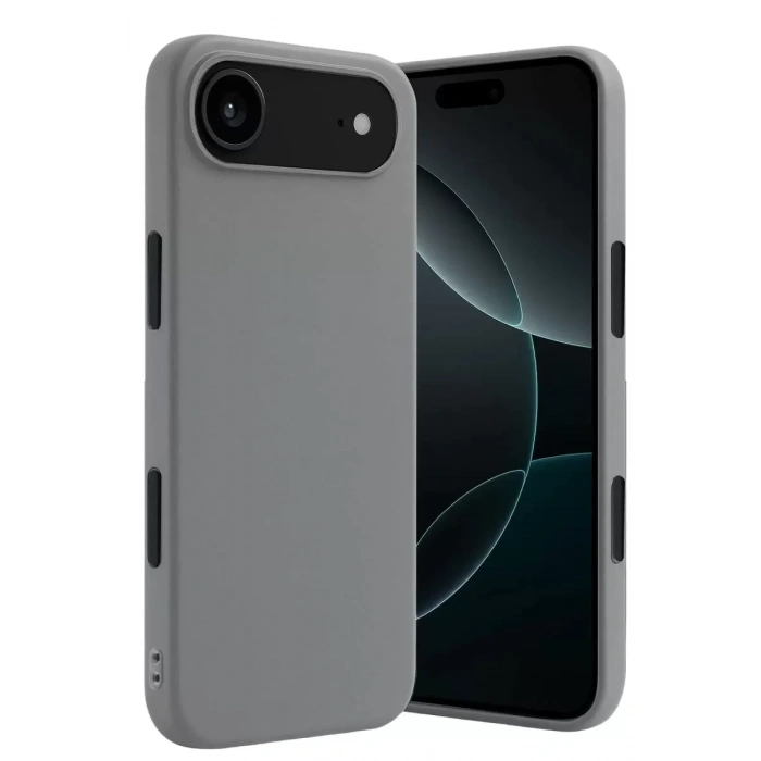 Hubrendy SH Newface Apple İphone 17 Air First Silikon - Gri