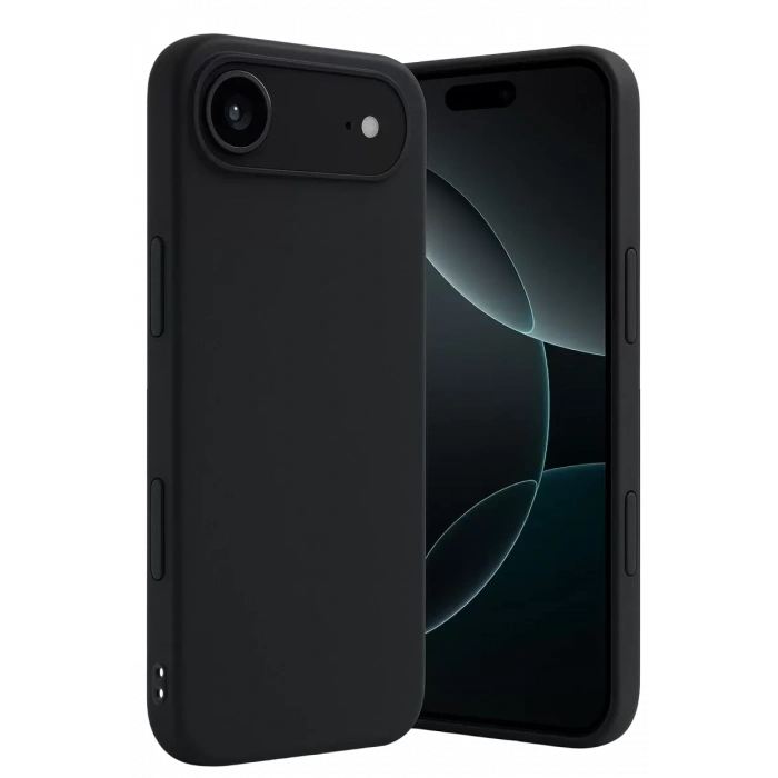 Hubrendy SH Newface Apple İphone 17 Air First Silikon - Siyah