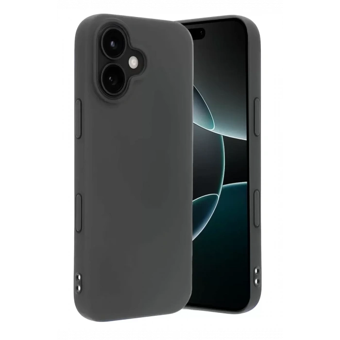 Hubrendy SH Newface Apple İphone 17 First Silikon - Gri