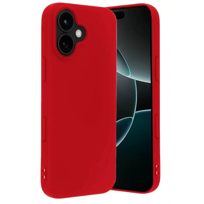 Hubrendy SH Newface Apple İphone 17 First Silikon - Kırmızı