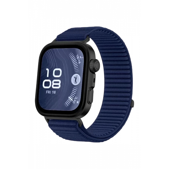 Hubrendy SH Newface Huawei Fit 4 Braid Kordon - Lacivert