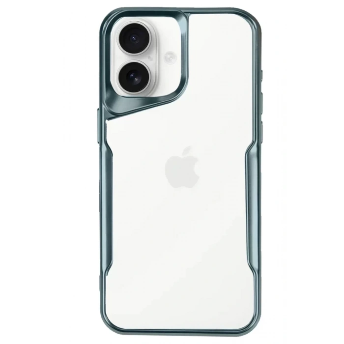 Hubrendy SH Newface İphone 16 Plus Kılıf Boyi Silikon Kapak - Turkuaz